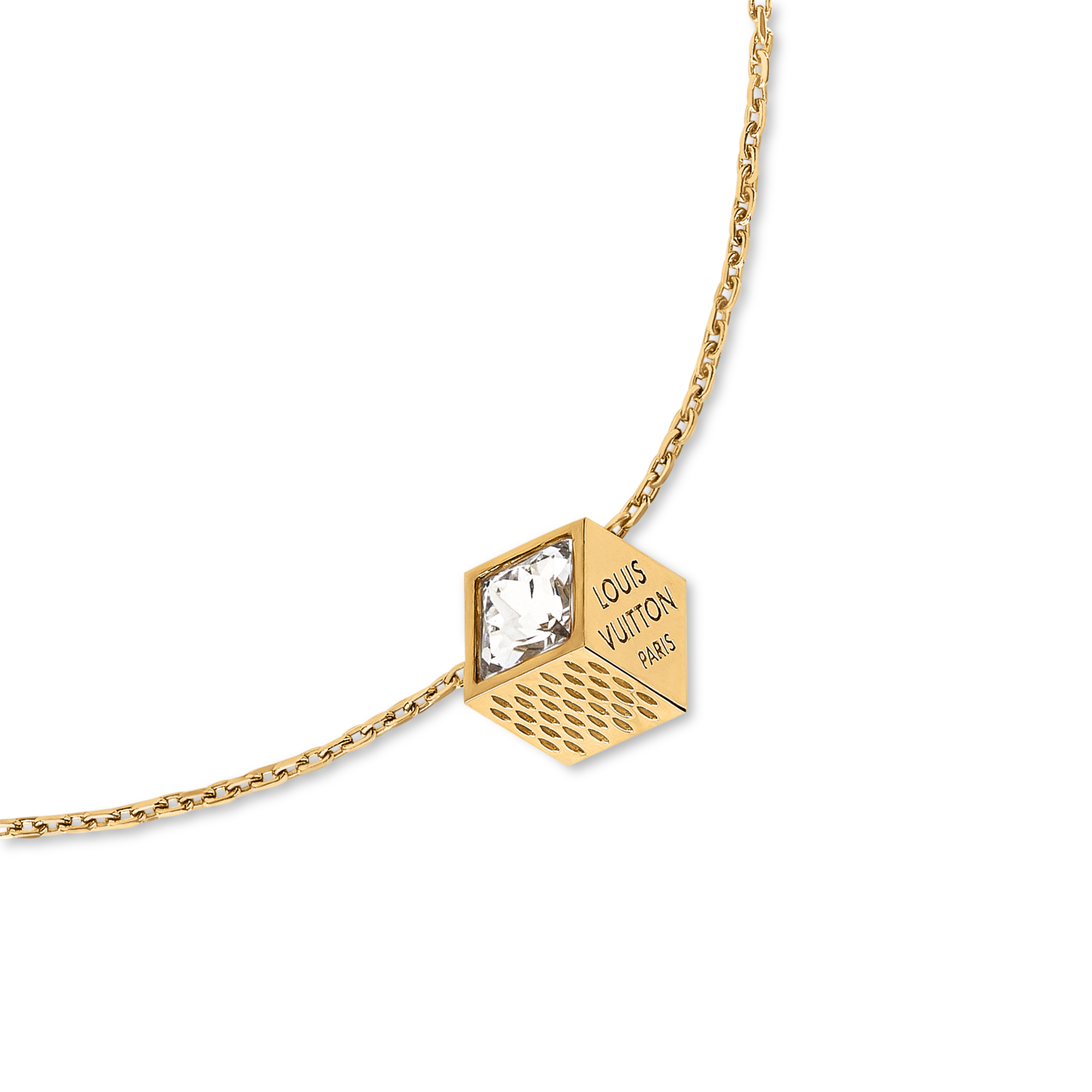 LV Cube Necklace S00 - Women - Fashion Jewelry | LOUIS VUITTON ®